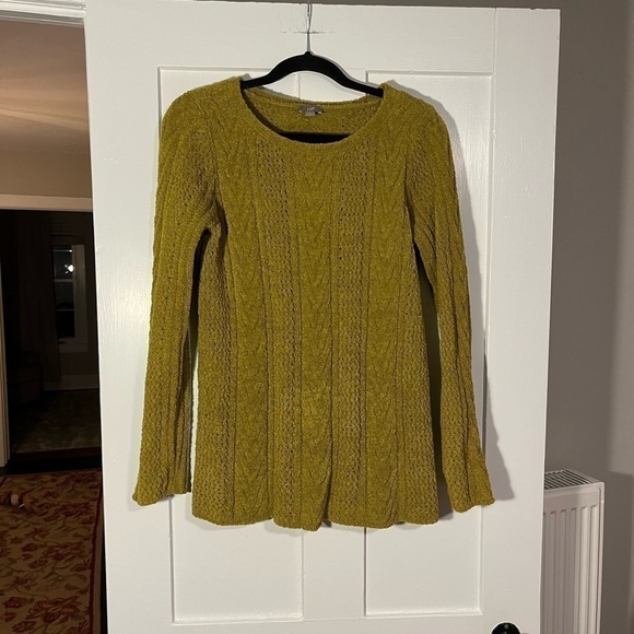 J. Jill Green Knit Soft Pull Over Sweater Small - Picture 1 of 5